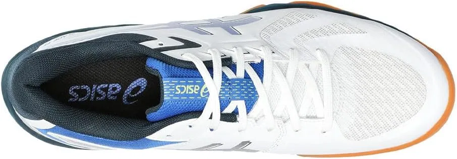 Мужские кроссовки ASICS для сквоша, White Blue — фото 4