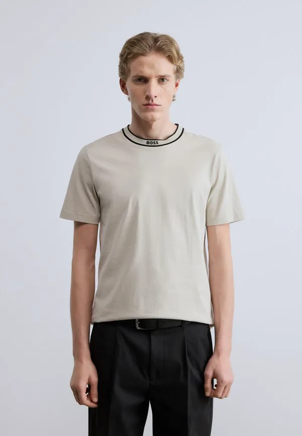 Tee 5 базовая футболка Boss, Light Beige