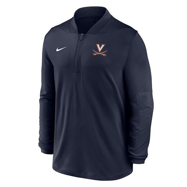 Мужская толстовка Virginia Cavaliers Dri-FIT с полумолнией в темно-синем цвете Nike — фото 3
