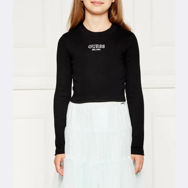 

Укороченная блузка Guess, черный