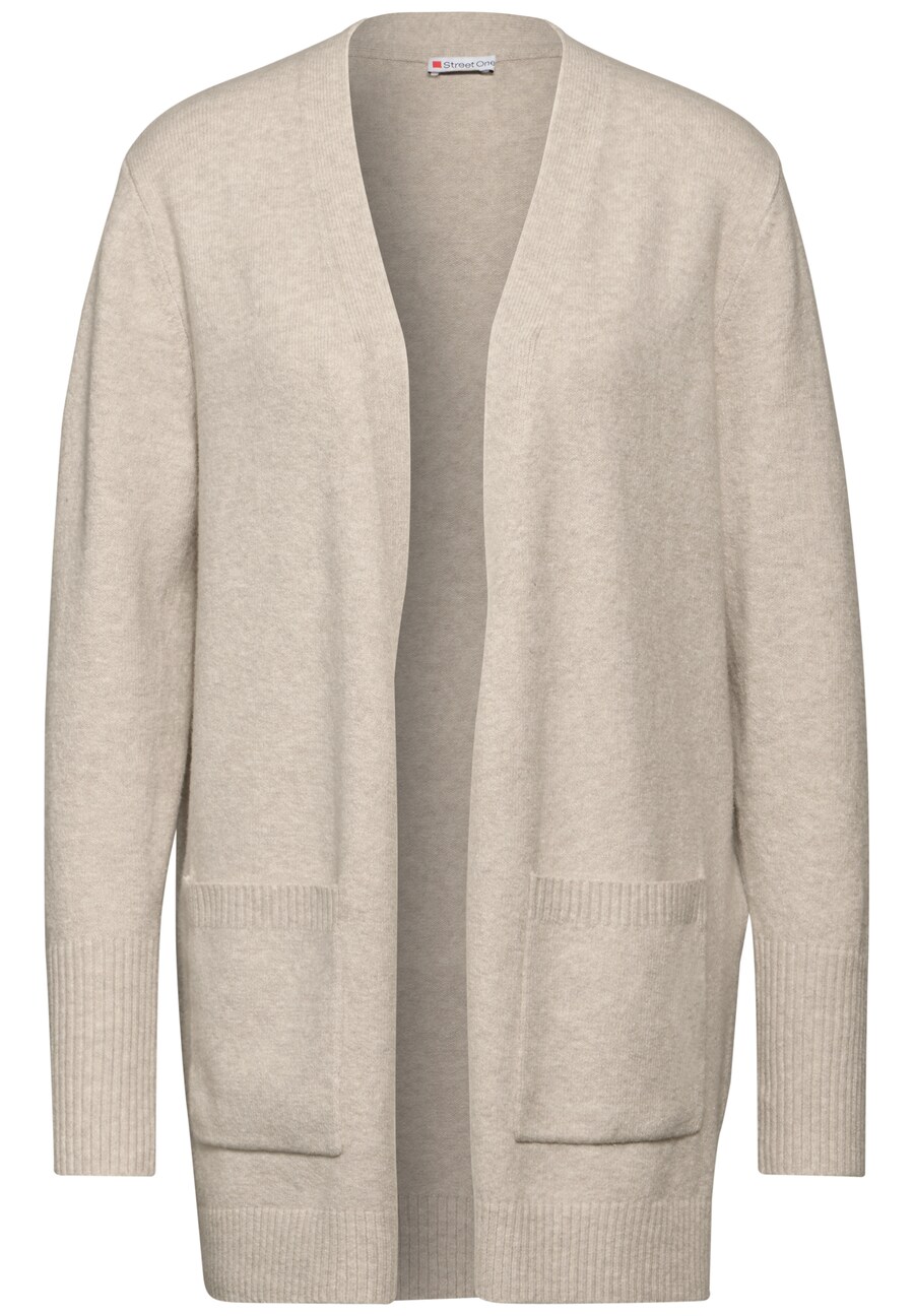 

Вязаный кардиган STREET ONE Knit Cardigan, бежевый