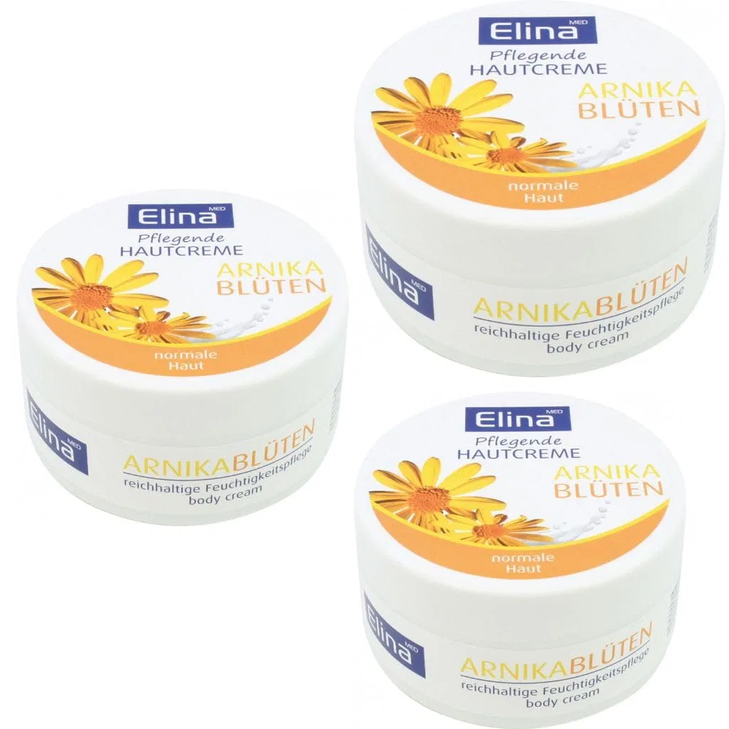 Увлажняющий крем ELINAmed Arnika для нормальной кожи, 3 x 150 мл Elinamed