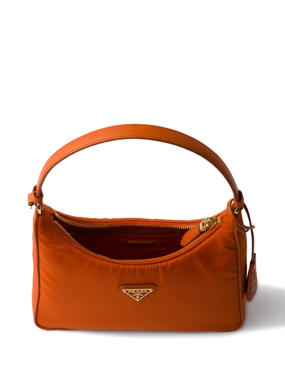 Мини-сумка-тоут Re-Edition 2005 на молнии Prada, оранжевый — фото 4