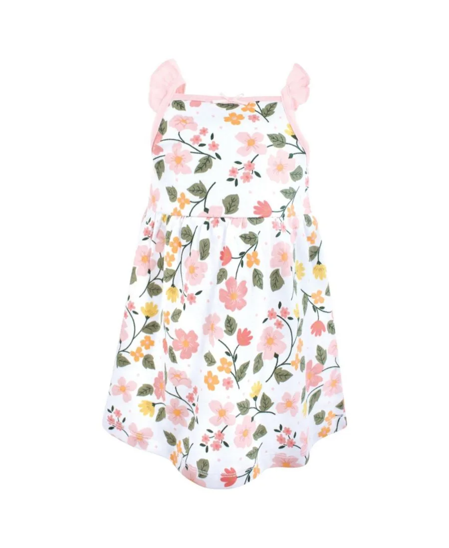 Комплект из двух платьев без рукавов для девочек Hudson Baby, Fun Floral — фото 3