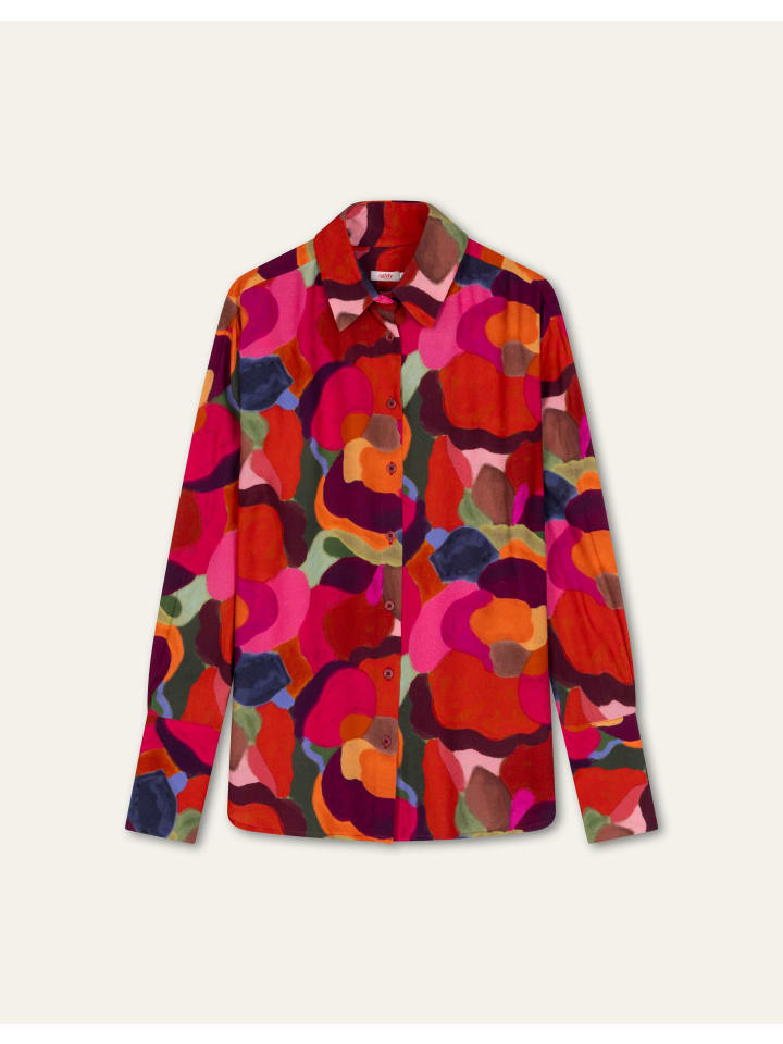 

Oilily Блузка Bloem красного цвета