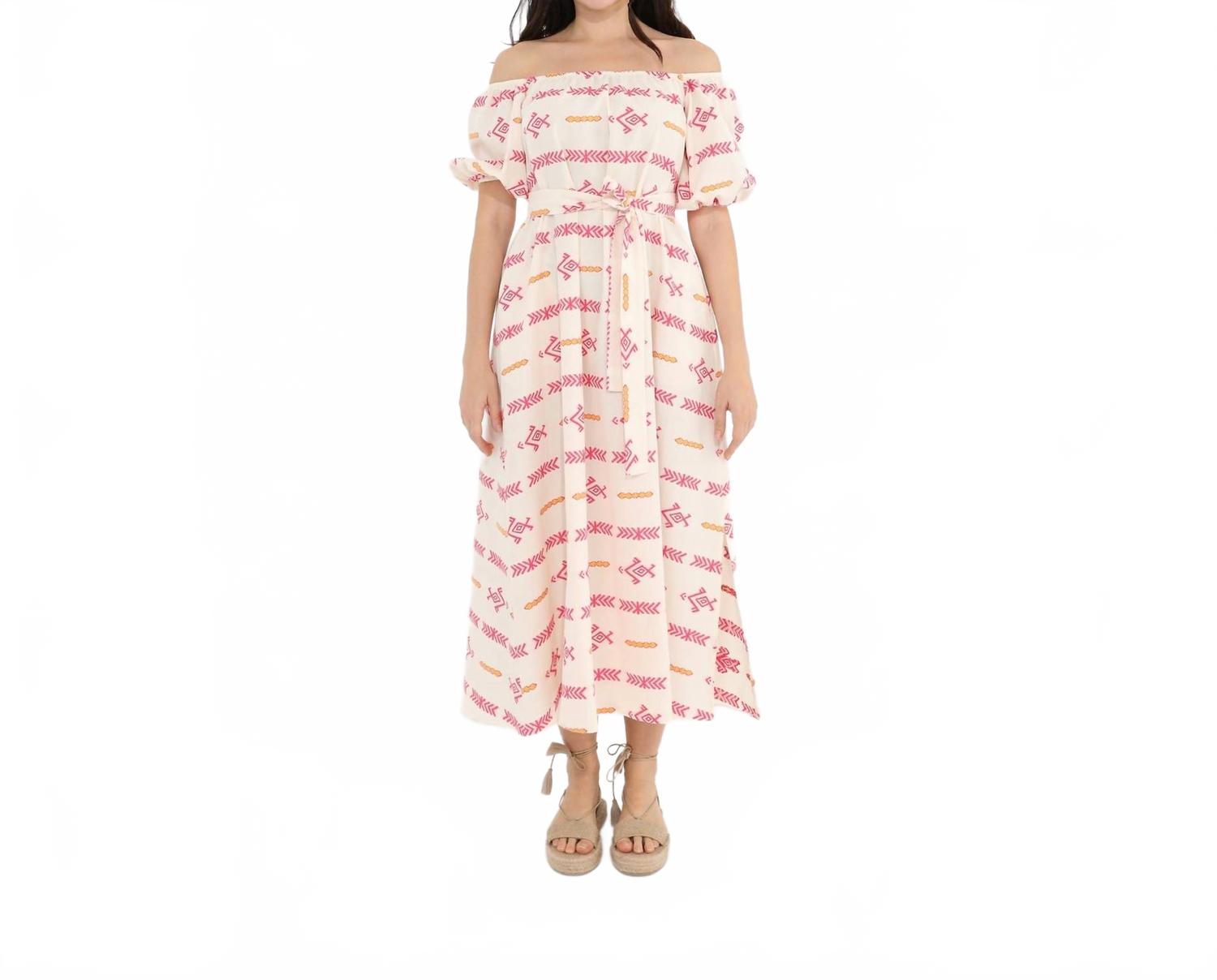 

Платье макси Sunset Sorbet с принтом SoulofMu, Pattern