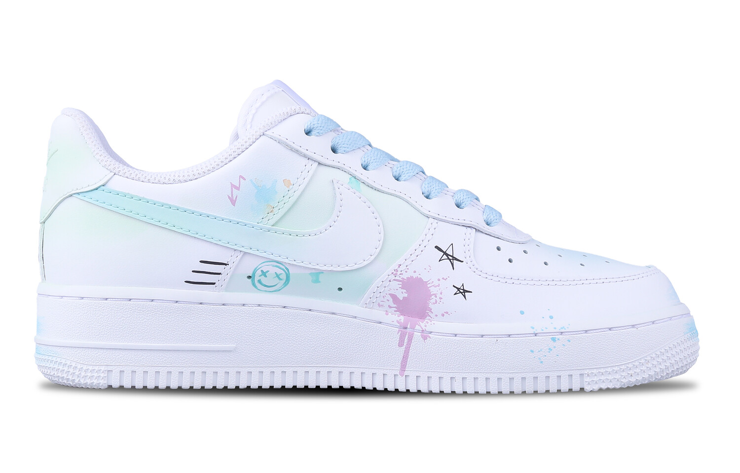 

Мужские кроссовки для скейтбординга Nike Air Force 1, White