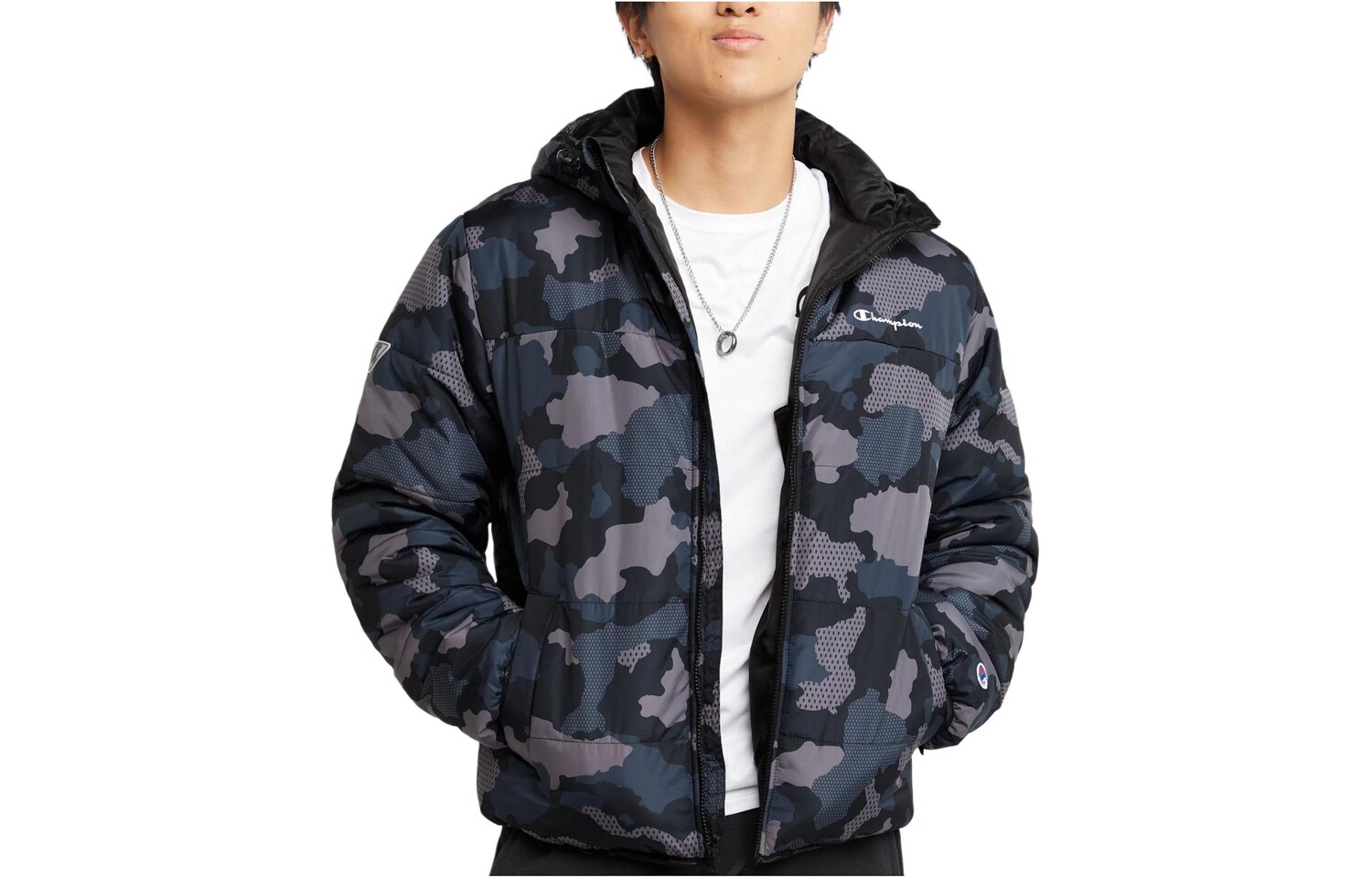 

Куртка мужская сетчатая камуфляжная нейтральная Champion, цвет Mesh Camo Neutral