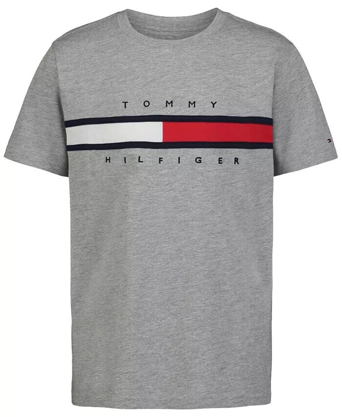 Футболка Big Boy Tommy New Signature Tommy Hilfiger, серый — фото 4