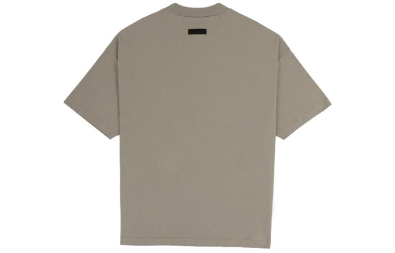 Футболка Fear of God Essentials SS24 drop2 Crewneck T-Shirt 'Seal', бежевый — фото 2