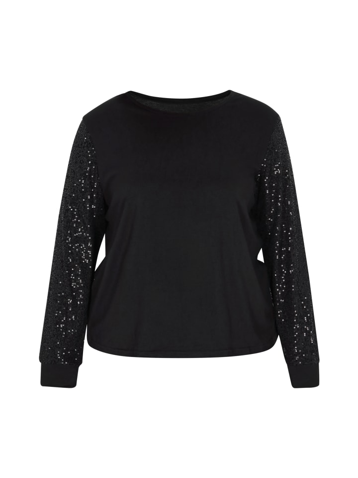 

Блуза usha BLACK LABEL Plus Size Blouse, черный