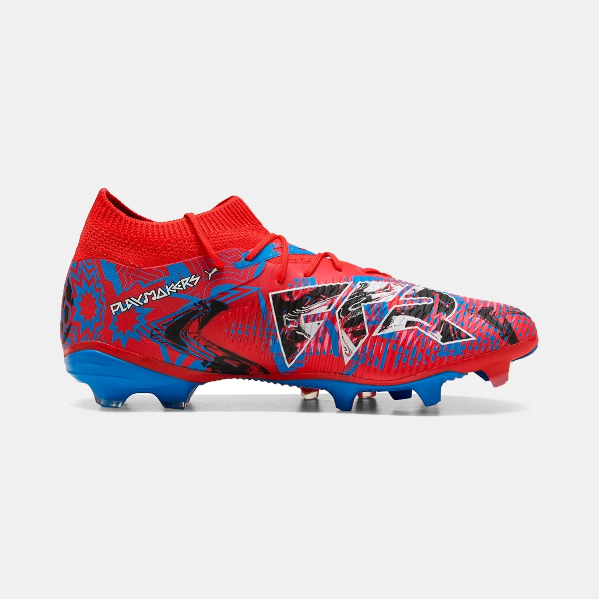 

Бутсы унисекс FUTURE 8 MATCH PLAYMAKERS FG/AG Puma, красный
