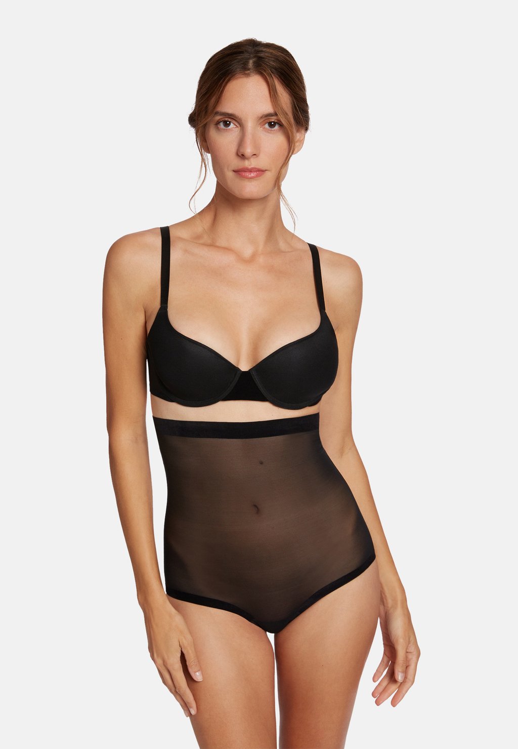 

Брюки-кюлоты TULLE CONTROL HIGH WAIST Wolford, черный