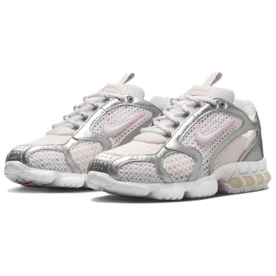 Кроссовки Nike Air Zoom Spiridon Cage 2 Lifestyle Shoes Women's Low-top Pink/Sliver, розовый — фото 3