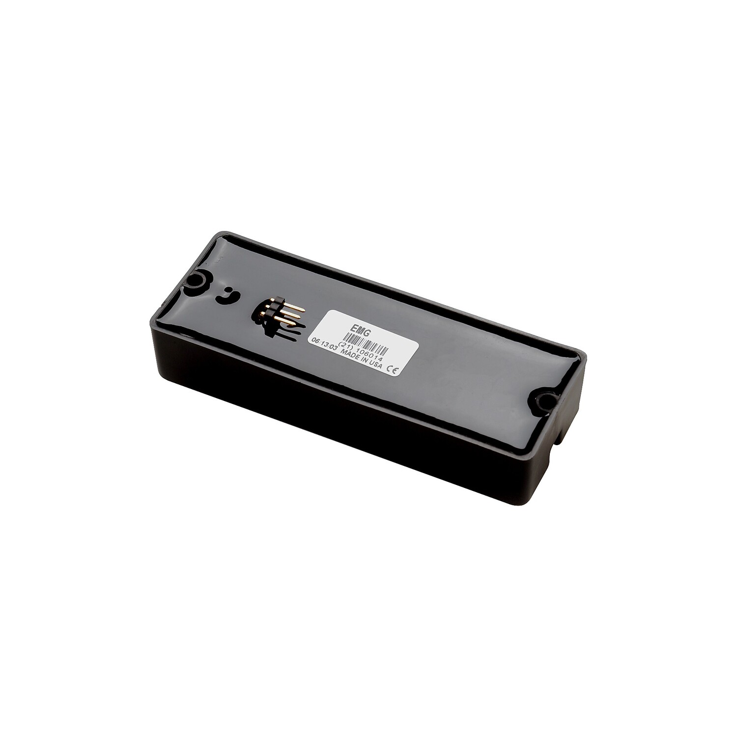 

EMG EMG-40DC 5-струнный активный басовый звукосниматель с двойной катушкой, черный