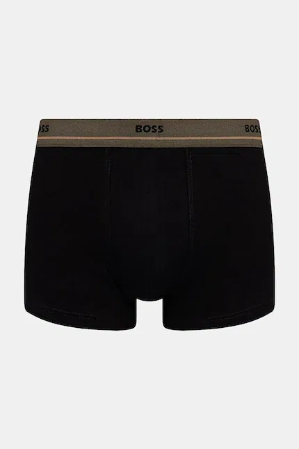 Боксеры Trunk 5P Essential BOSS, черный — фото 4