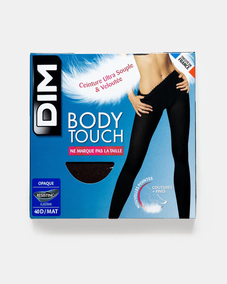 

Непрозрачные колготки Body Touch без эффекта второй кожи Dim, чёрный