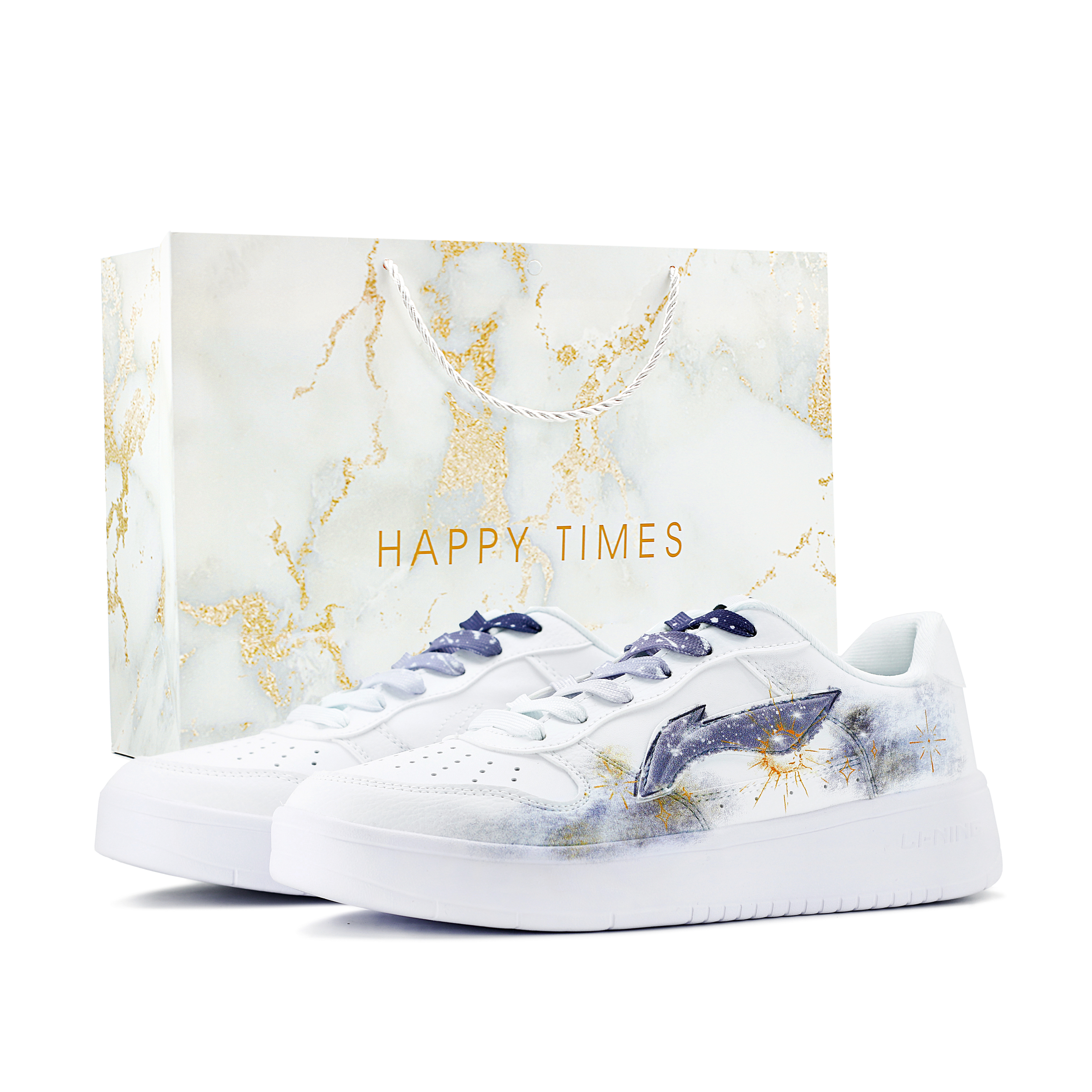 

Кроссовки для скейтбординга Li-Ning Floating Boat, износостойкие и легкие, низкие, унисекс, steel синий