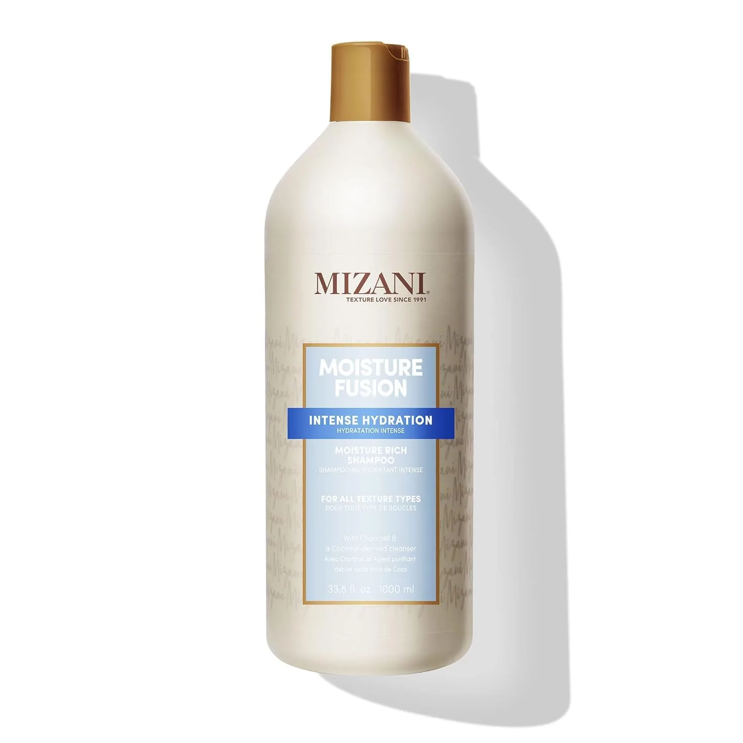 Увлажняющий шампунь Mizani Moisture Fusion - мягко очищает и кондиционирует волосы, содержит аргановое масло, подходит для сухих волос. 1000 мл (.)