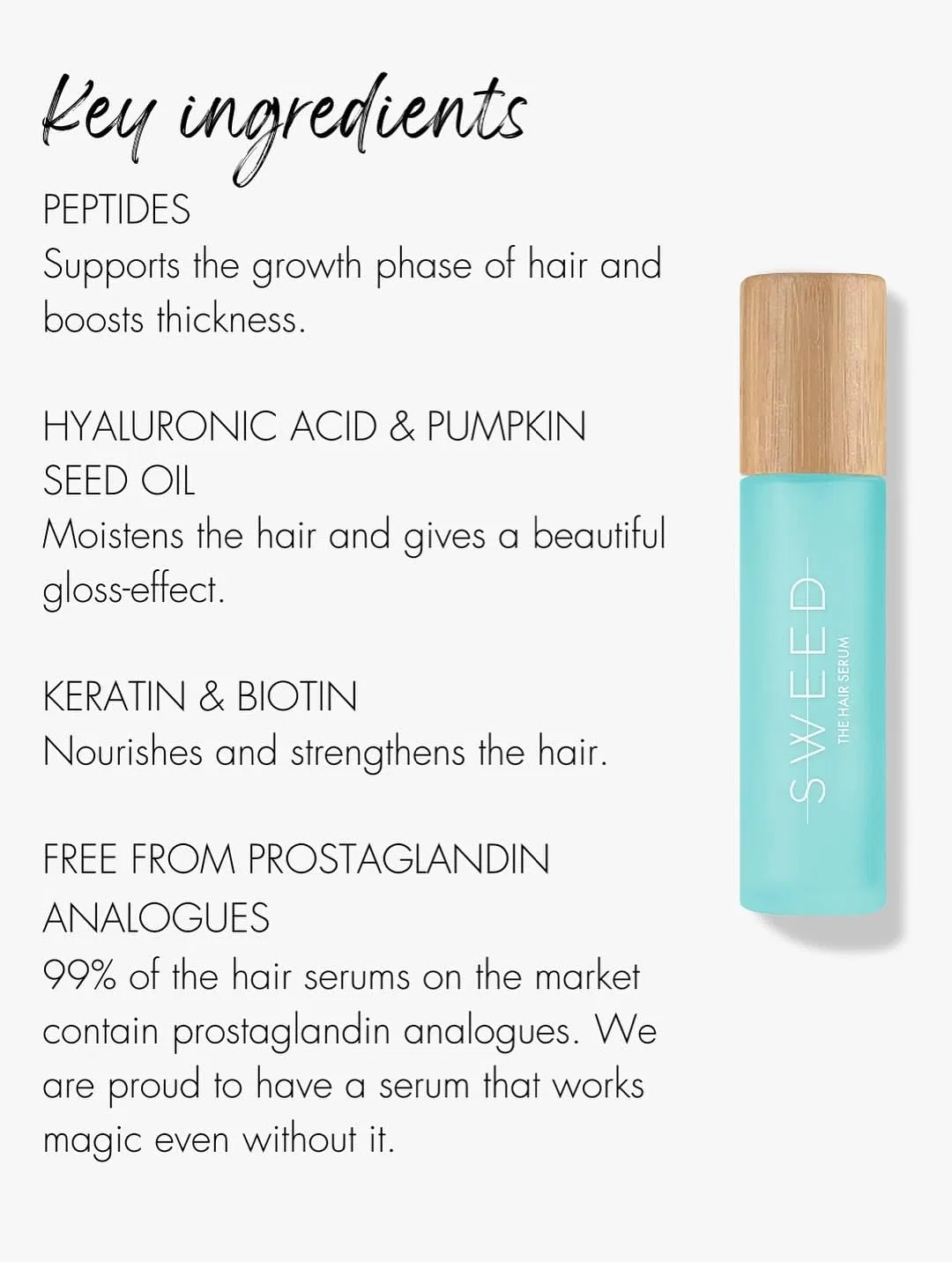 Сыворотка для волос SWEED The Hair Serum Sweed — фото 4