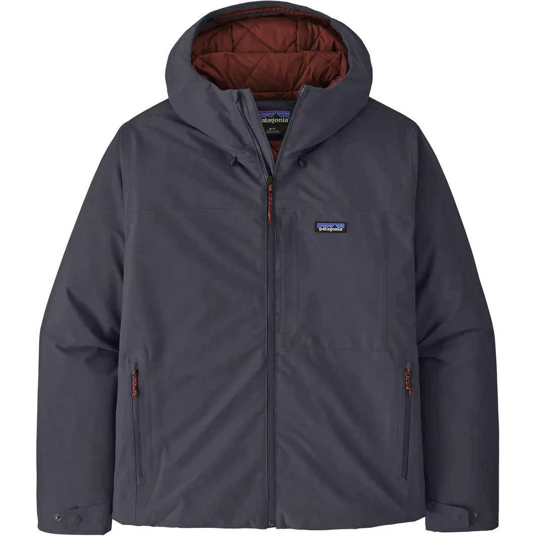 Куртка с капюшоном Windshadow на молнии Patagonia, smolder синий/smolder синий
