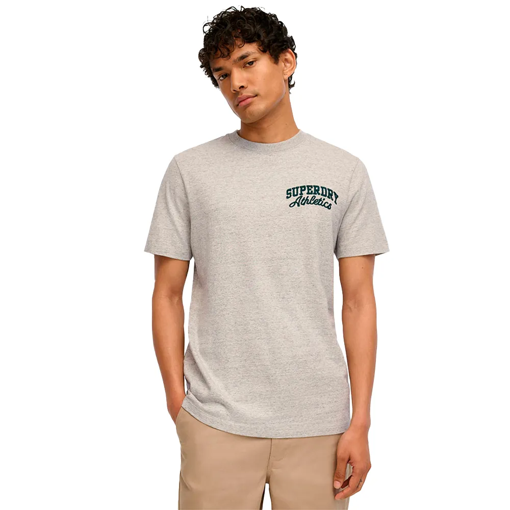 

Футболка Superdry Embroidered Superstate Logo, серый