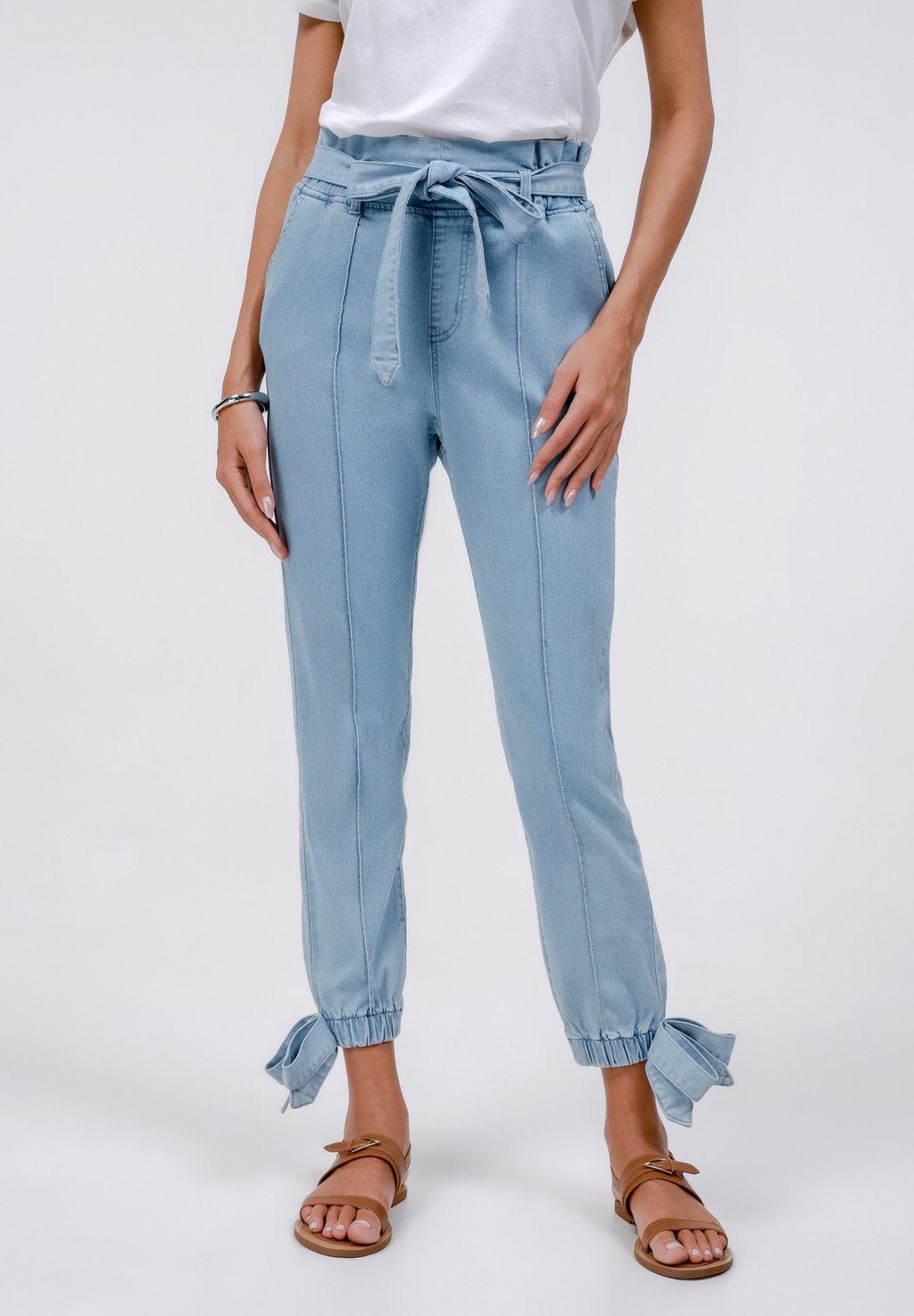 

Зауженные джинсы Anna Field by Zalando, цвет Light Blue Wash
