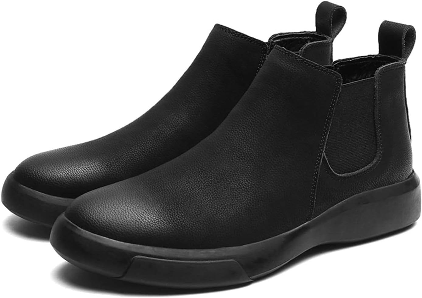 

Мужские ботинки челси Eliogn, нескользящие, модные, повседневные, спортивные, для активного отдыха, носимые ботильоны для мужчин, черный