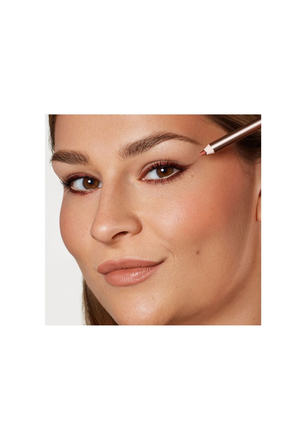 Подводка для глаз VELVET LOVE EYELINER PENCIL ZOEVA, цвет VELVET LOVE EYELINER PENCIL (METALLIC RUBY) — фото 2
