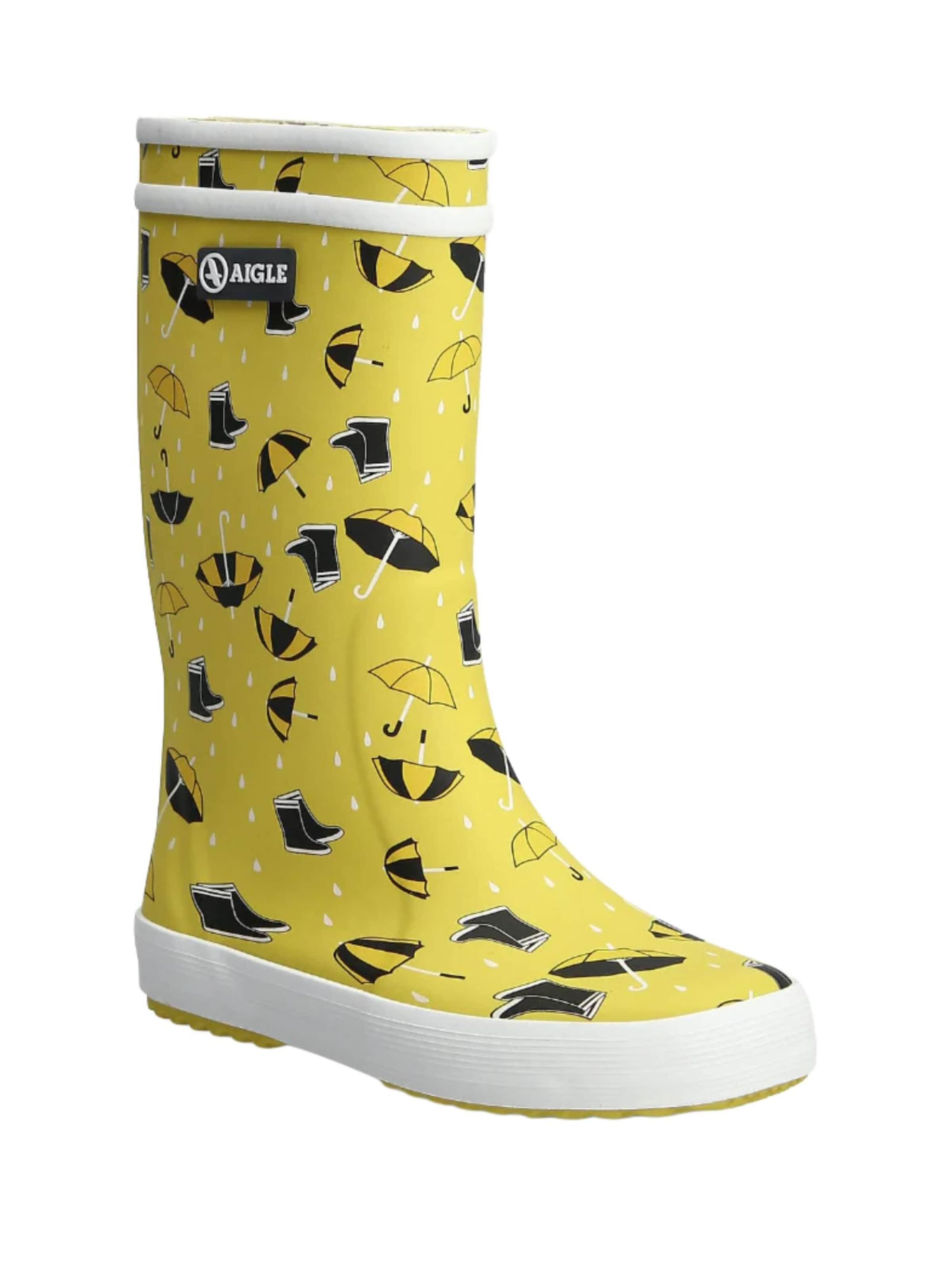 

AIGLE Резиновые сапоги 'LOLLY POP THEME' в желтом цвете