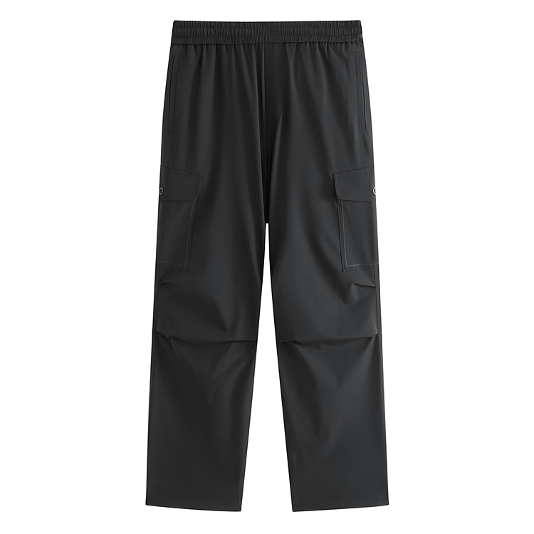 

Парашютные штаны Trendy High Stretch Casual Pants для мужчин PEACEBIRD MEN, черный 1