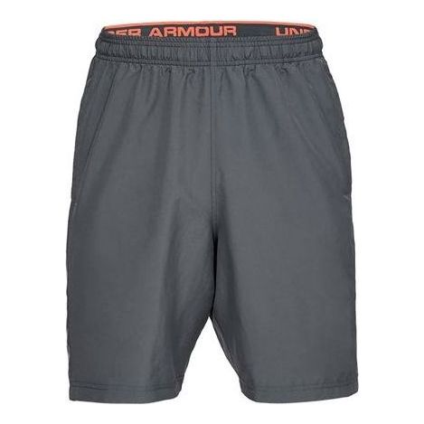

Шорты woven graphic wordmark shorts 'grey' Under Armour, серый