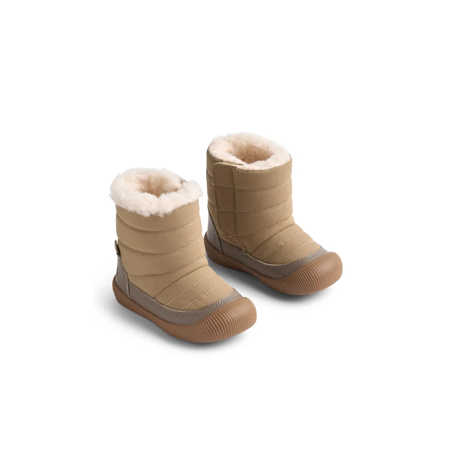 Детские зимние ботинки с утеплением WHEAT, Walnut