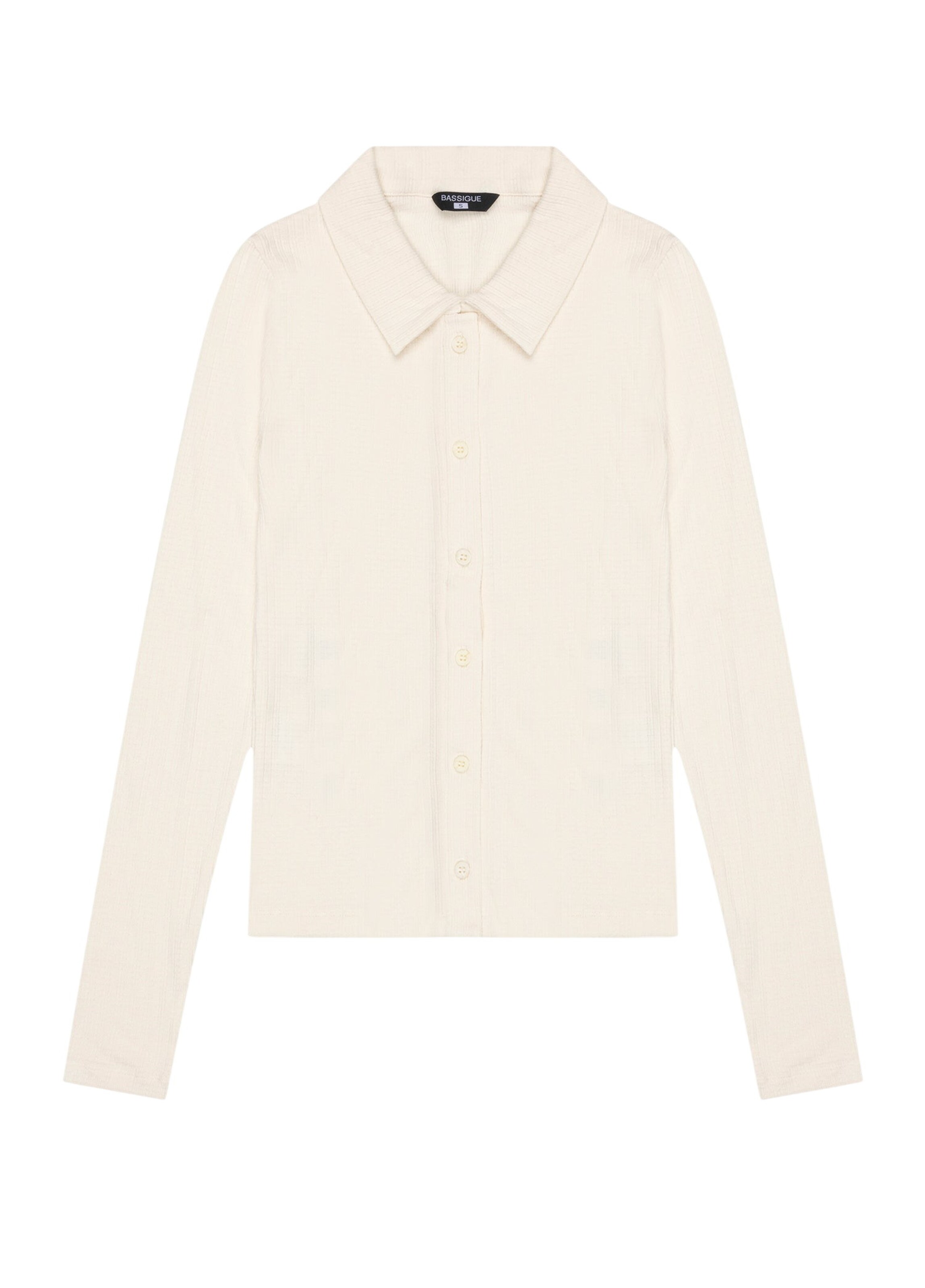 

BASSIGUE Рубашка в светло-бежевом цвете