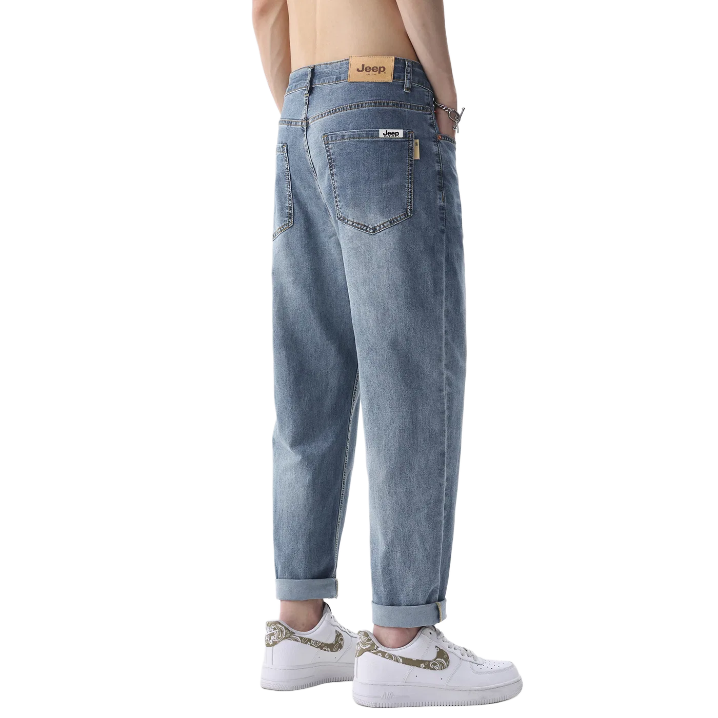 Детские джинсы зауженные City Boy Jeep, Fashion Blue
