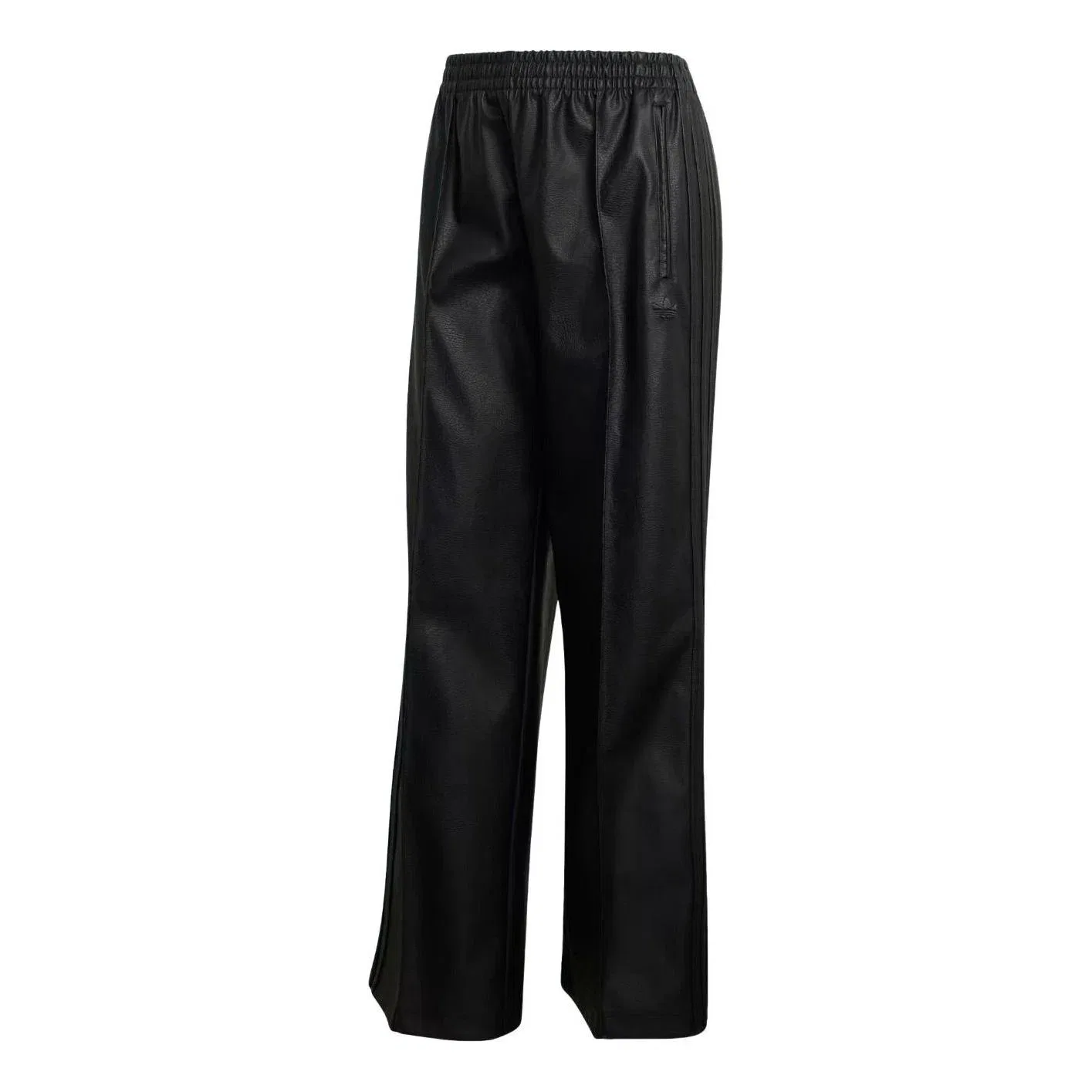 Женские спортивные брюки с принтом Firebird Loose Pleather Adidas, черный