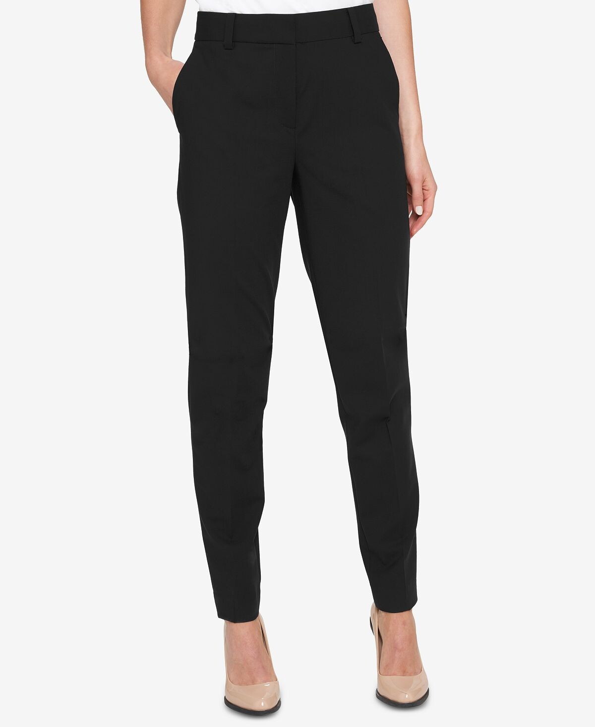 

Миниатюрные брюки эссекс DKNY, черный