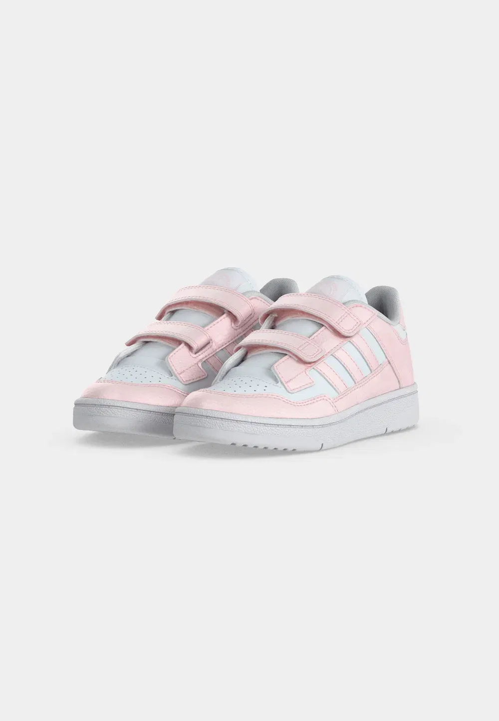 Кроссовки Rapid Court унисекс для тренировок Adidas Performance, Footwear White/Distilled Pink — фото 3