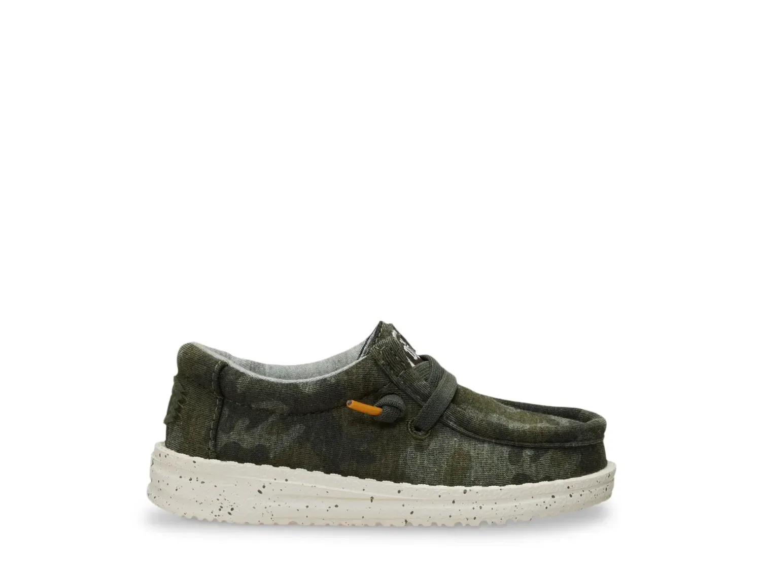 Slip-on Wally Stretch Jersey Camo HEYDUDE, темно-зеленый — фото 2