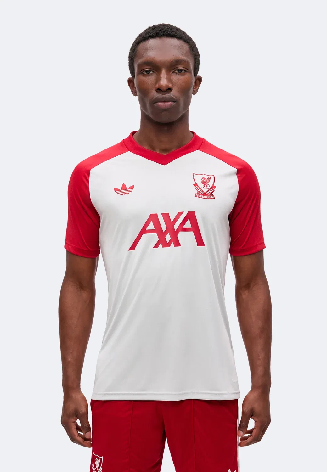 Предматчевая форма «Ливерпуля» 26/27 Adidas Originals, Grey Two