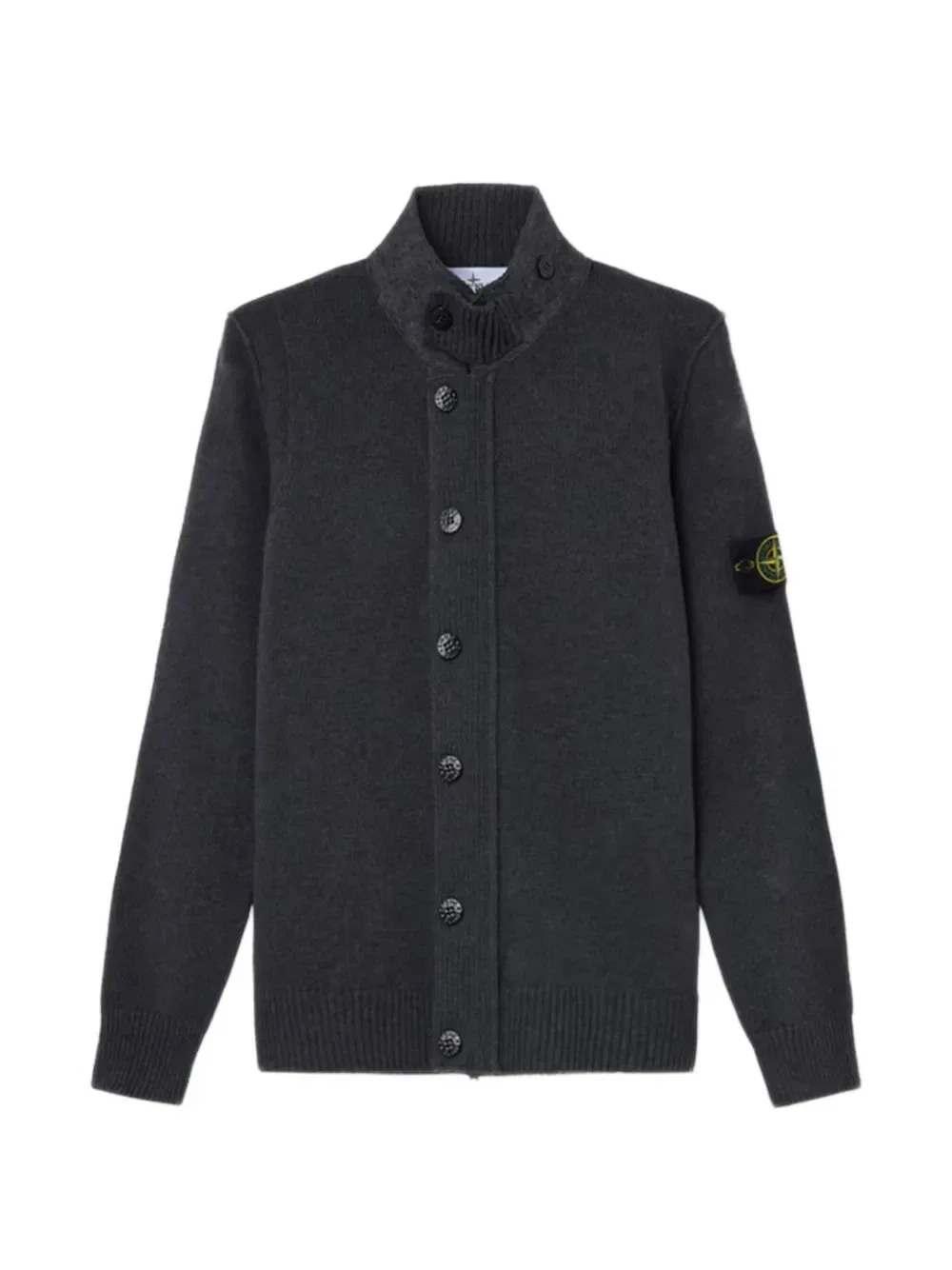 Шерстяной джемпер Stone Island, серый