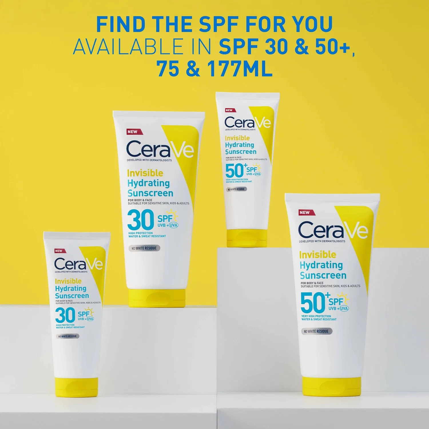 Солнцезащитный крем Invisible Hydrating Sunscreen SPF 50, 75 мл, CeraVe — фото 4