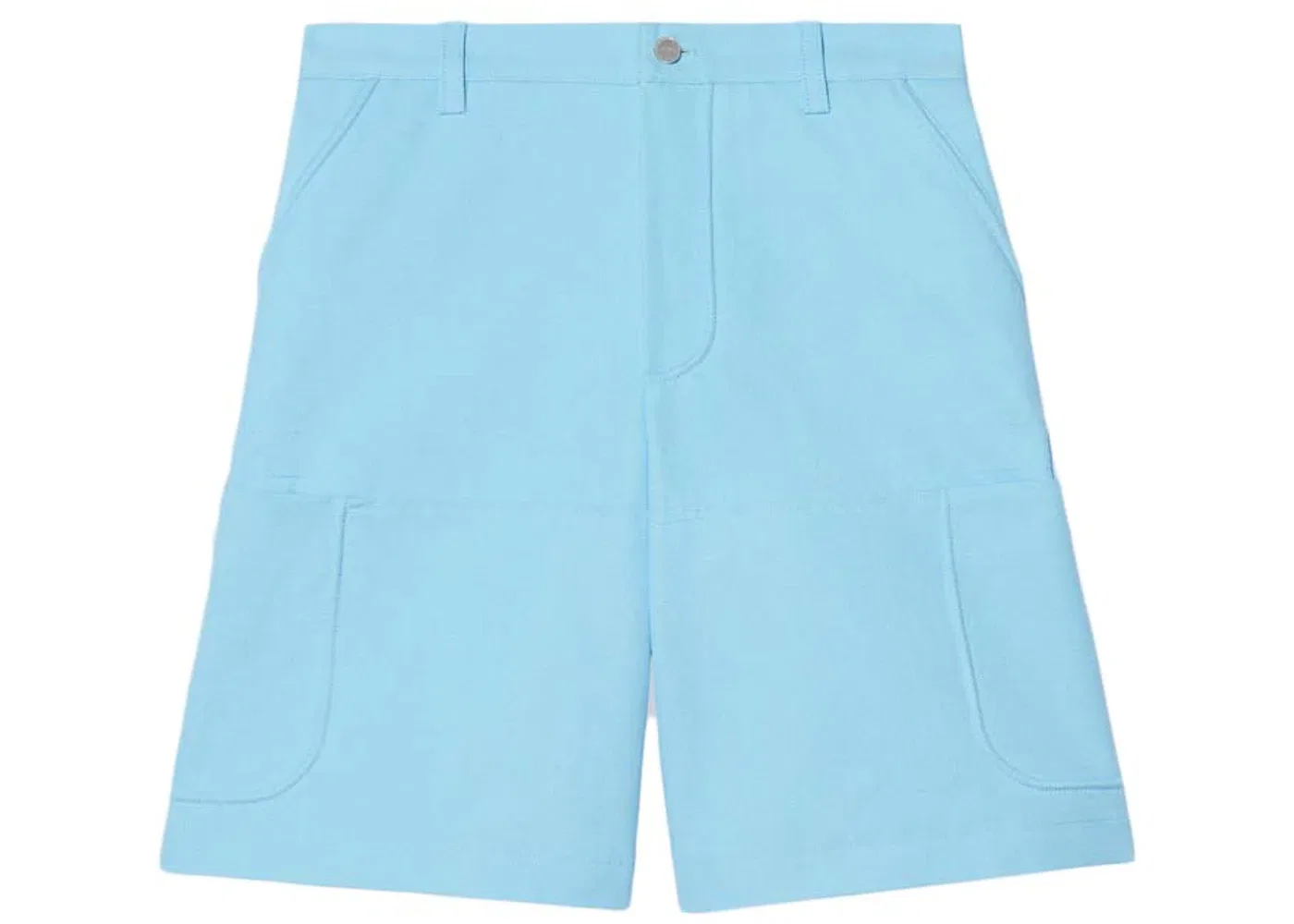 Мужские шорты бермуды с рабочим стилем Giardino Workwear Jacquemus, Light Blue
