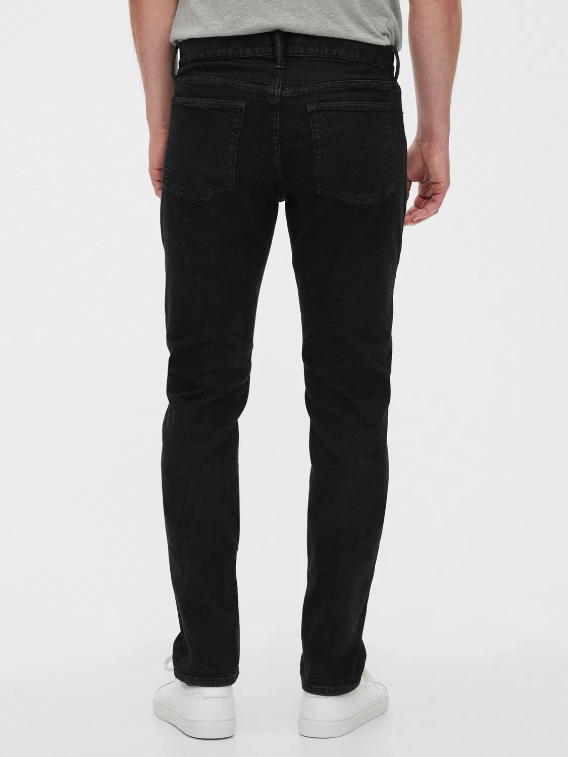 Джинсы Slim Fit Comfort Stretch Gap, черные — фото 2
