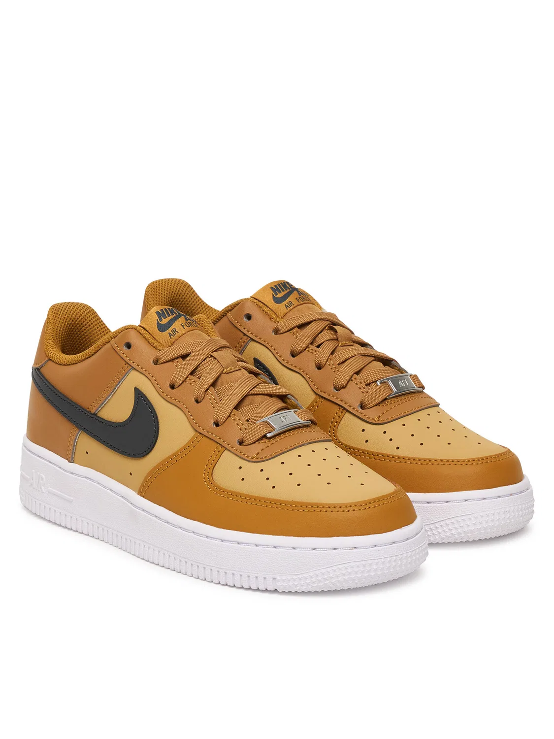 Кроссовки для мальчика Air Force (GS) Nike, коричневый — фото 3