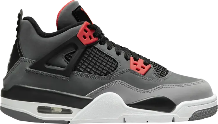 

Кроссовки Air Jordan 4 Retro GS Infrared, серый