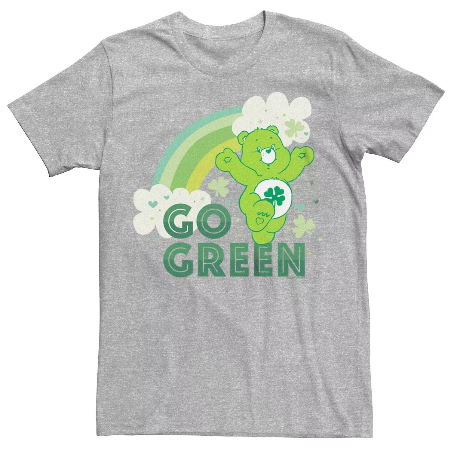 

Мужская футболка с рисунком Care Bears "Go Green" Licensed Character