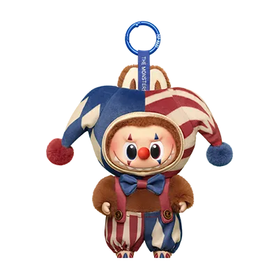 

Брелок POP MART WHY SO SERIOUS Collection Joker Plush Charms (упаковано в пакет), Juggling Clown