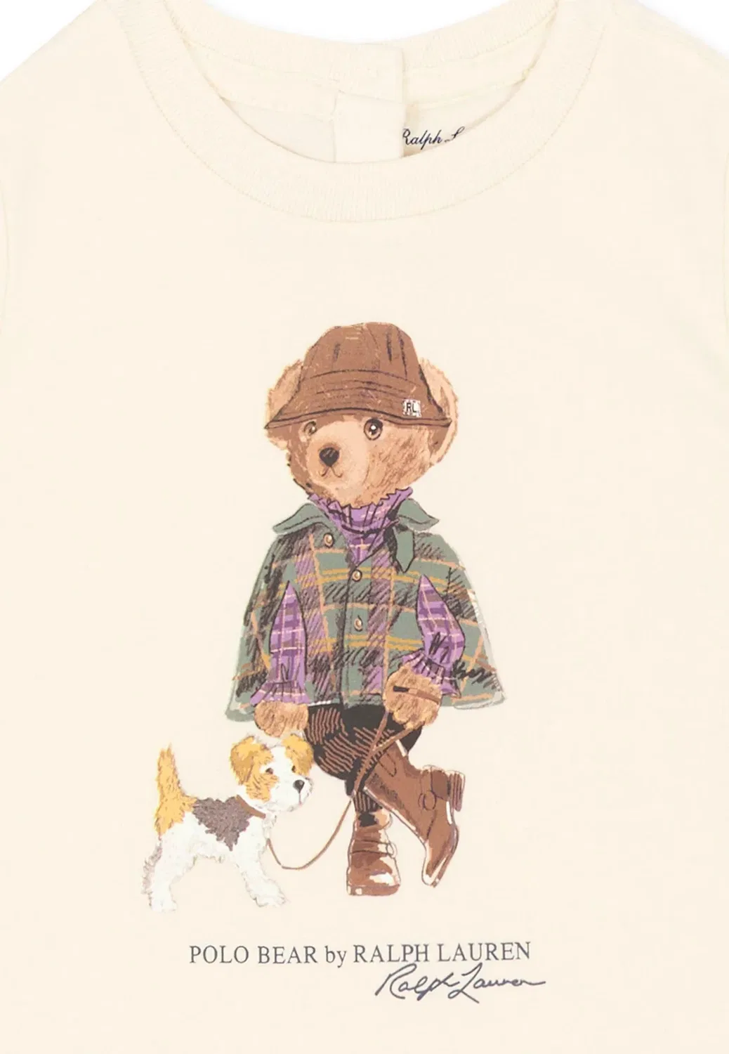 Футболка - футболка с принтом Polo Ralph Lauren, Ivory — фото 3