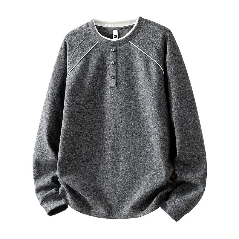 Свитшот детский с круглым вырезом JEEP SPIRIT, Dark Gray